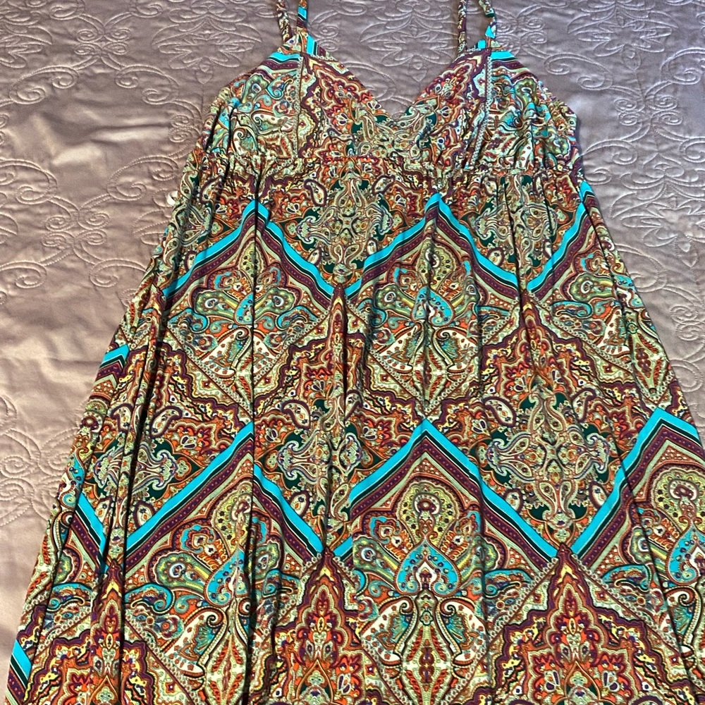 Philosophy Multicolor Paisley Dress